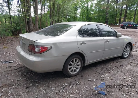 2004 Lexus Es 330 from USA, damaged, VIN JTHBA30G540003145